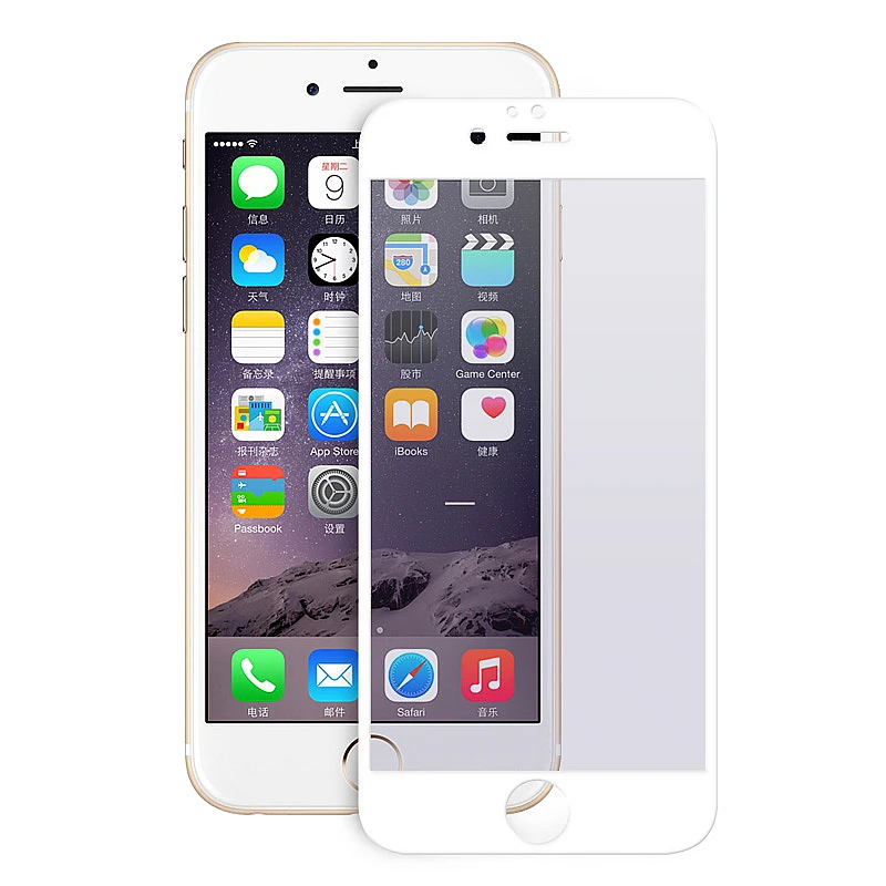 KALUOS 2.5D 9H Закаленное стекло протектор экрана для iPhone X 6 7 8 Plus iphone7 высокое качество
