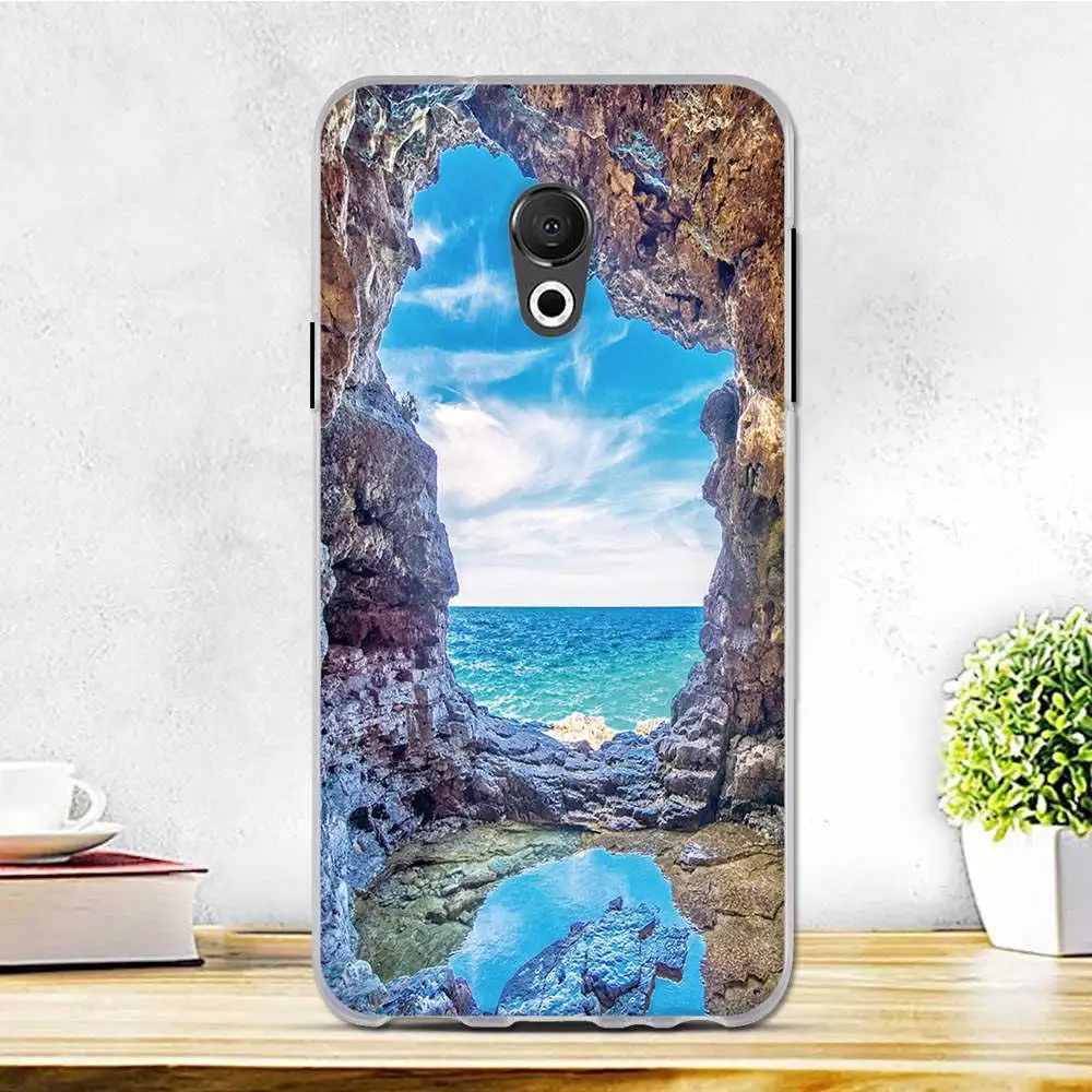 23 Чехол для Meizu 15 Lite, тонкий чехол из ТПУ на заднюю панель для Meizu M15/15 Lite, мягкий силиконовый чехол для телефона s для Fundas Meizu 15 Lite - Цвет: 23