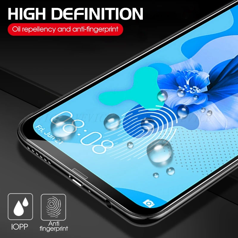 HD прозрачное полноэкранное закаленное стекло для Huawei Y9 Y7 Y6 Prime 2019 Y5 2018
