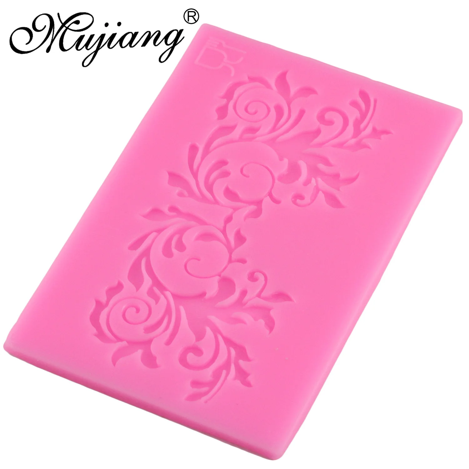 Mujiang кружевная лоза силиконовые формы для выпечки кухни конфет шоколада листьев