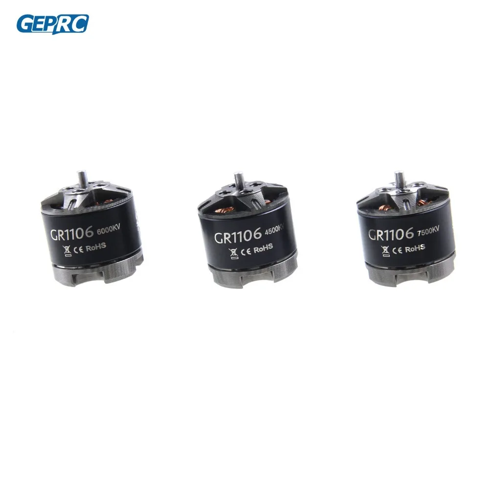 GEPRC GEP GR1106 1106 бесщеточный двигатель 4500KV 6000KV 7500KV Высокое качество для RC DIY FPV Racing Drone