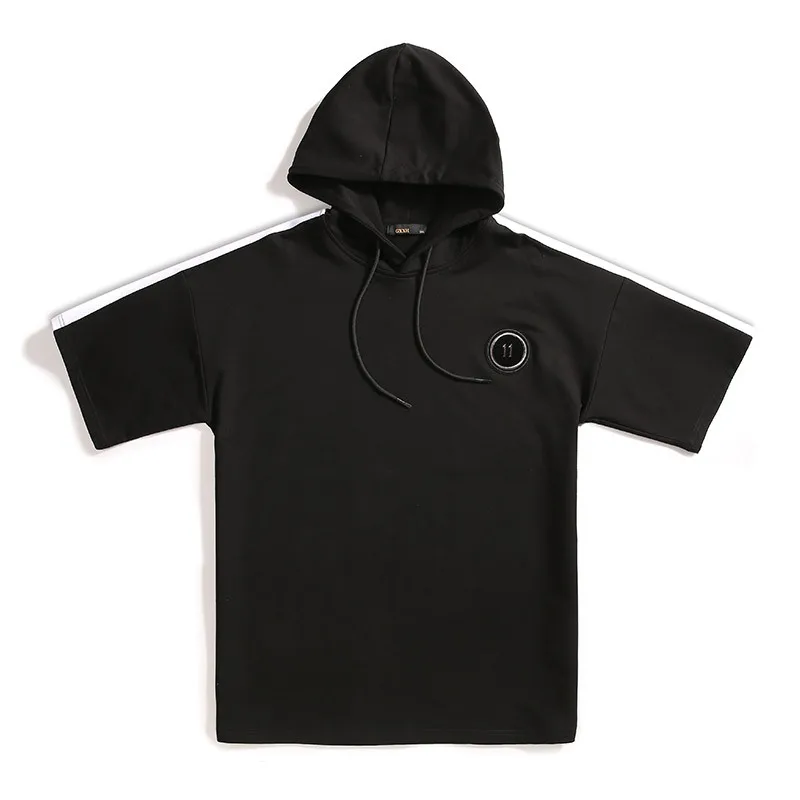 Мужская футболка с капюшоном GXXH большой размер 3XL 4XL 5XL 6XL 7XL 80 140 кг|Мужские
