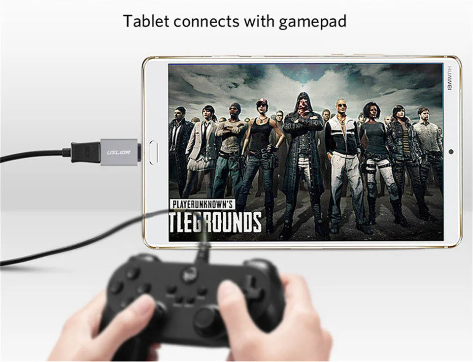 USLION usb type c для Usb 3,0 адаптер OTG type C кабель конвертер для samsung Galaxy S8 S9 OTG адаптер Поддержка передачи данных