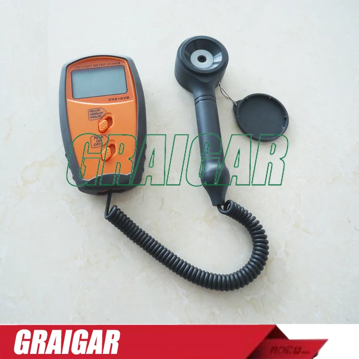 Высокая точность UV340 Цифровой Измеритель света ручной Люкс метр уф-счетчик |