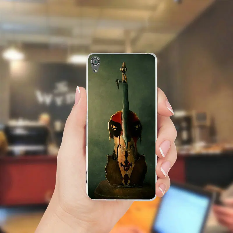 Salvador Dali абстрактного искусства Мягкие TPU силиконовая случаи телефона для Sony Xperia XZ