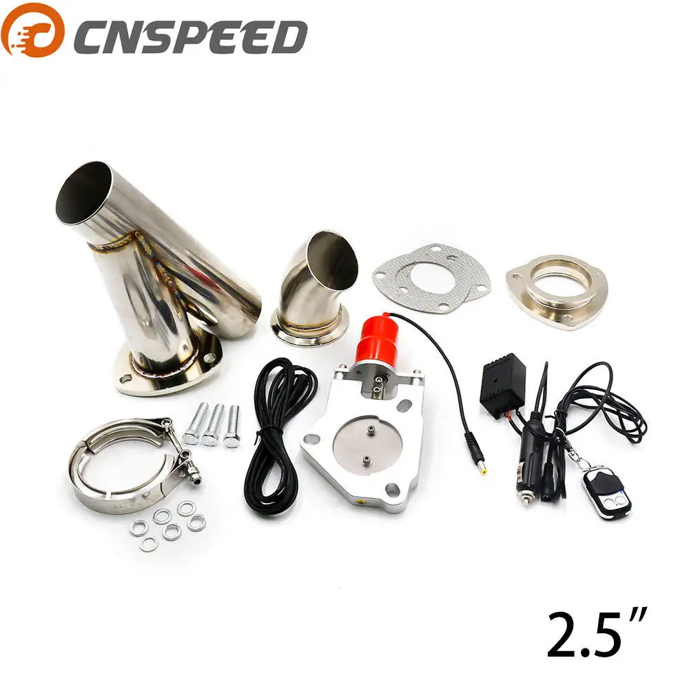 CNSPEED 2 5 ''дюймовый клапан управления выхлопом с пультом дистанционного для