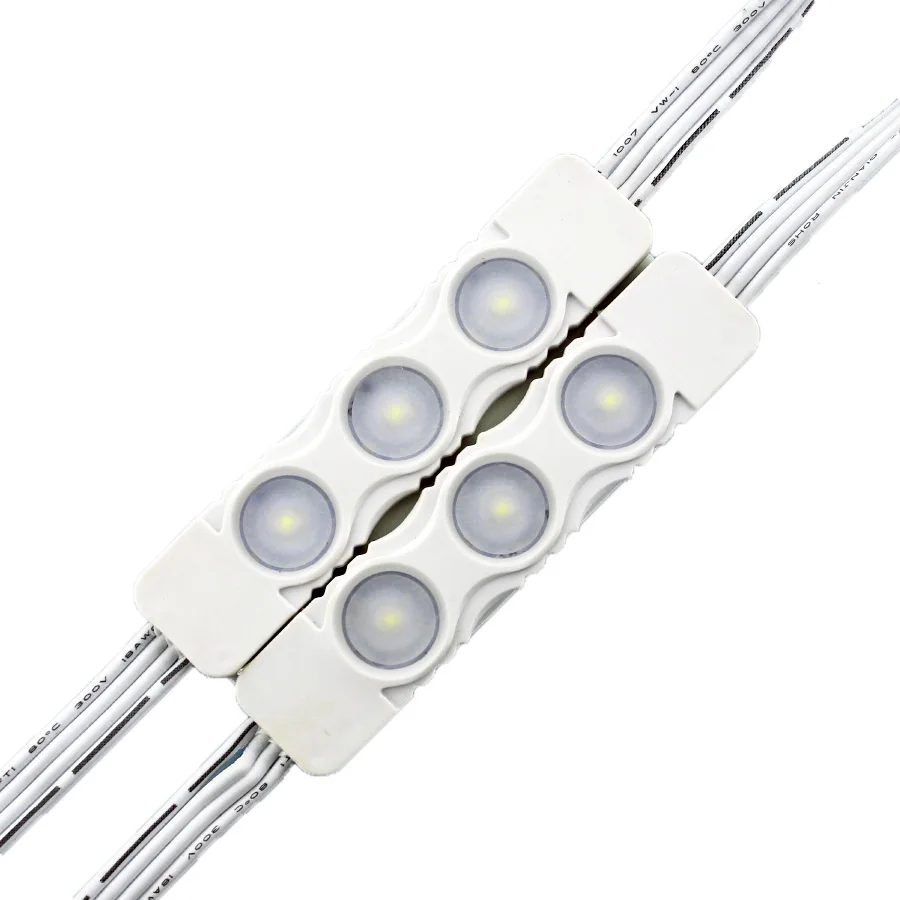 

20PCS/Lot High Brightness Led Module 220V 110V IP65 Injecton Led Module Waterproof Use Outdoor For Advertising Light Sign