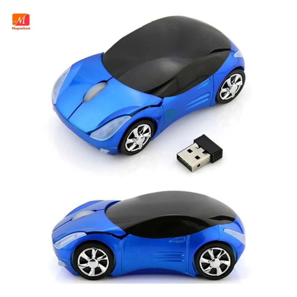 Беспроводная оптическая мышь 2 4 ГГц в форме автомобиля USB приемник планшетный ПК