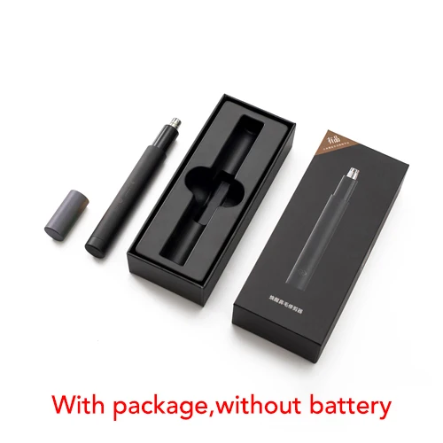 Set 2 Xiaomi Мини-машинка тример для носа и ушей HN1 острое лезвие для мытья тела Портативный минималистский дизайн безопасный обрезать волосы, нос для Семья ежедневно Применение - Цвет: Set 2