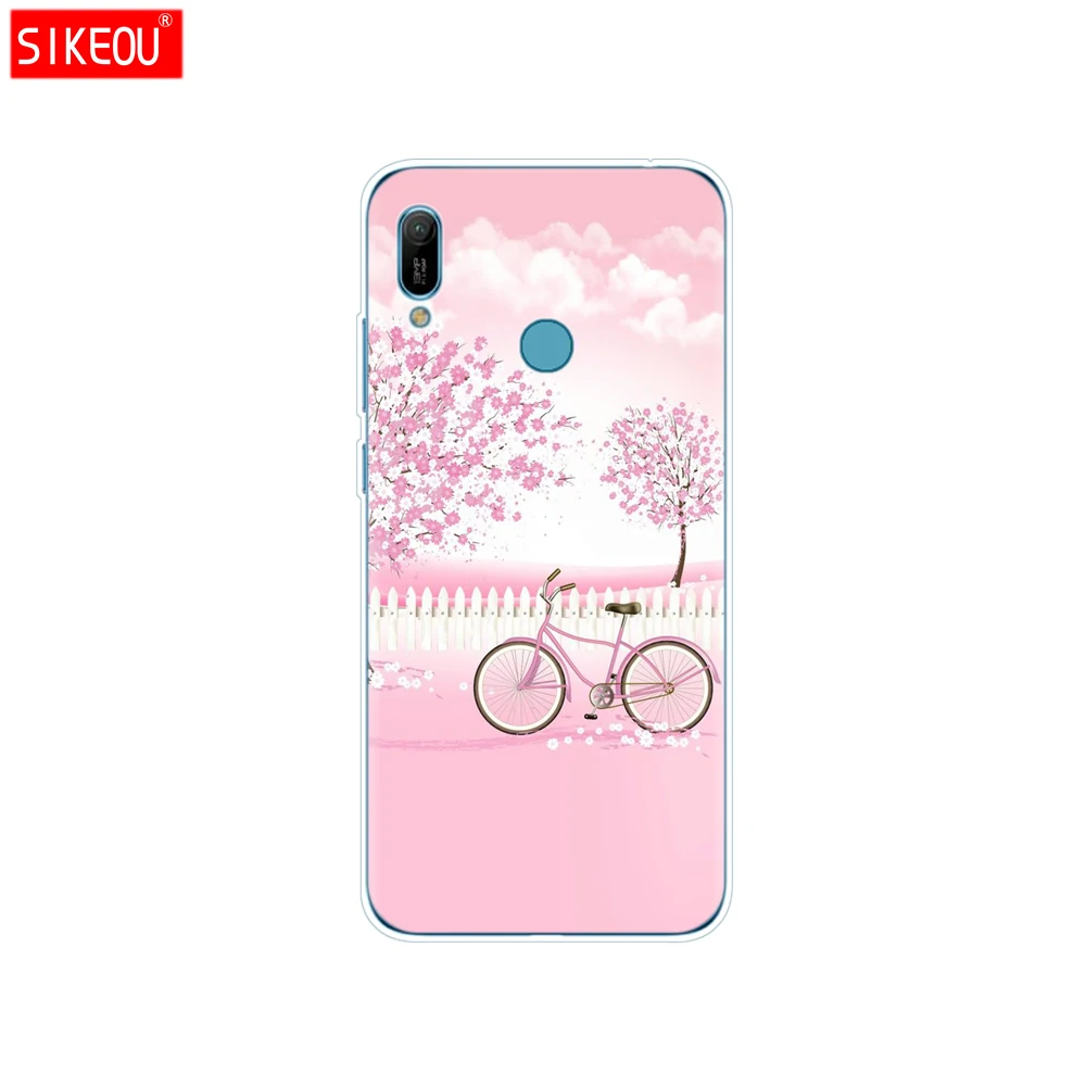 Huawei Y6 чехол huawei Y6 чехол из силикона и ТПУ мягкий чехол для телефона для huawei Y6 MRD-LX1 MRD-LX1F Y 6 Pro Y6Prime чехол - Цвет: 33695