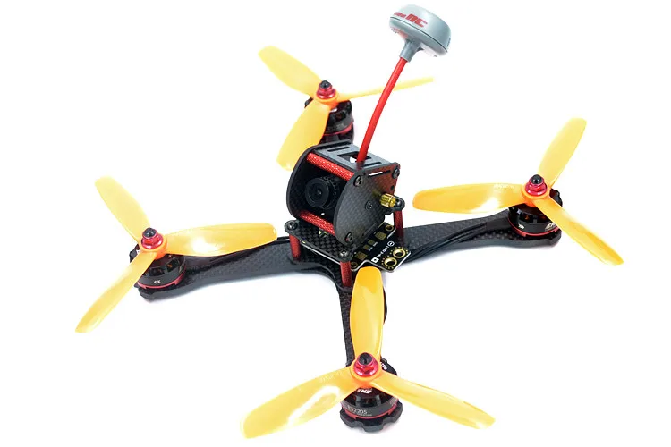 DIY FPV drone mini racing 5045 GS 5 &quot195 мм 170 quadcopter 3K из чистого углеродного волокна рамка 4