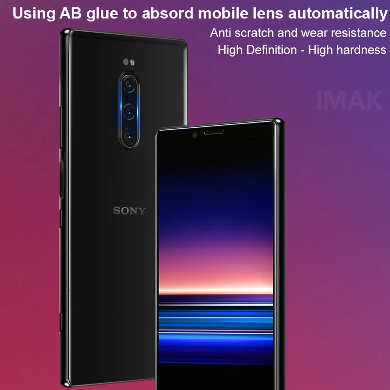 Imak Защитная пленка для задней камеры sony Xperia 1 Защитная пленка для задней камеры из закаленного стекла