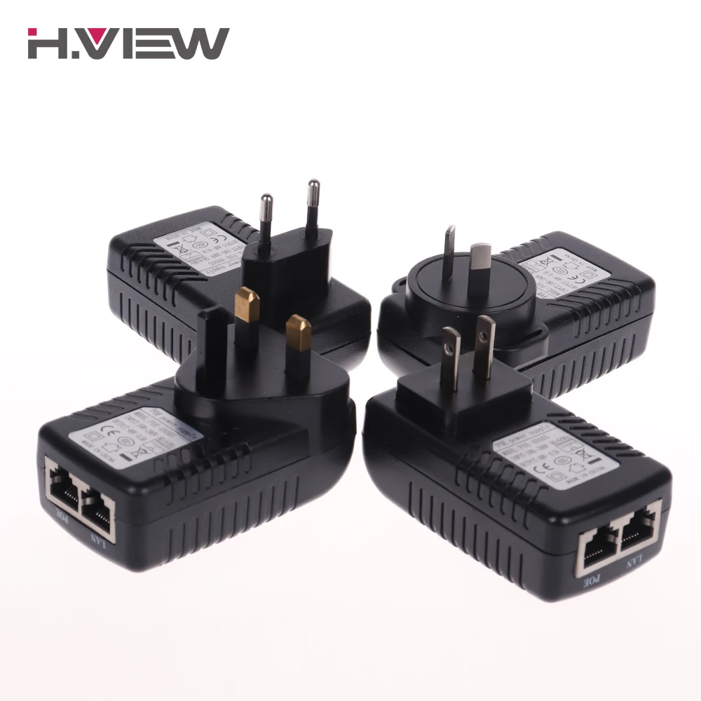 

H.VIEW POE-48005 инжектор 24Вт для IP-камеры