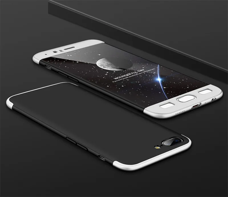 

One Plus 6 6T Case Colored Matte 360 Degree Protected Full Body Phone Cover Case for Oneplus 6T Case Shockproof Cover Oneplus6