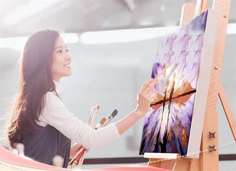 Зима цвет Безрамное печать холст для живописи печати Фото живопись Отпечатки