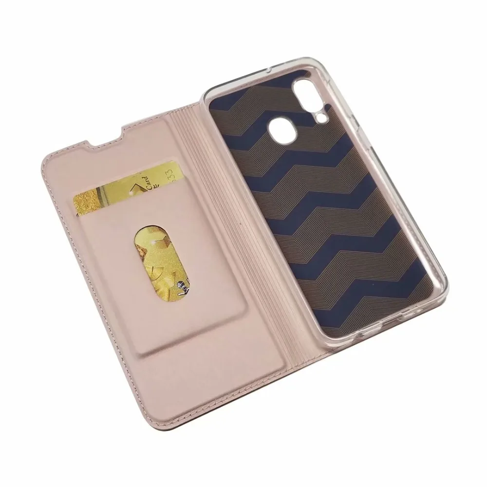 Кожаный чехол-кошелек для Xiaomi Redmi 7/Redmi Y3/Redmi Note 7/Redmi 7A с магнитной подставкой и отделением для карт, защитный чехол для телефона