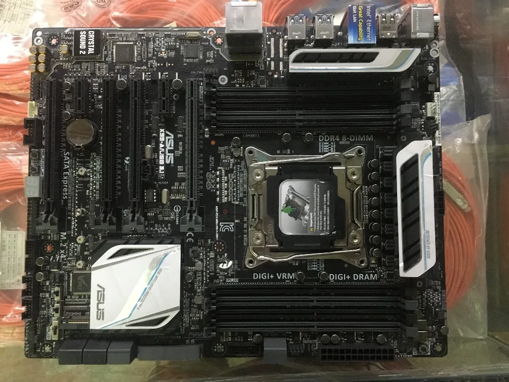 Материнская плата для Asus 2690/USB3.1 X99 интерфейс DDR4 с поддержкой E5 V3 V4|Материнские