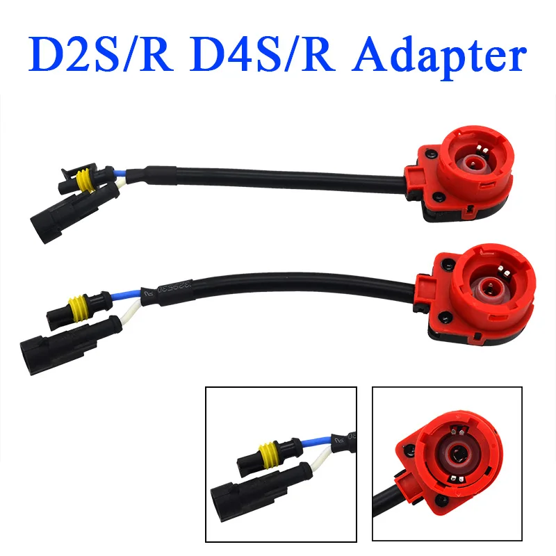 SKYJOYCE 1 пара D2S адаптер к D2 HID лампе разъем/D2S конвертеры для розетка
