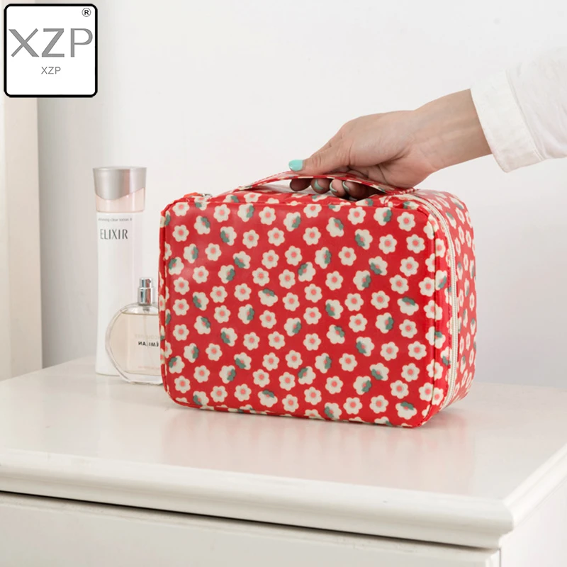 Многофункциональная женская косметичка XZP с фруктами органайзер