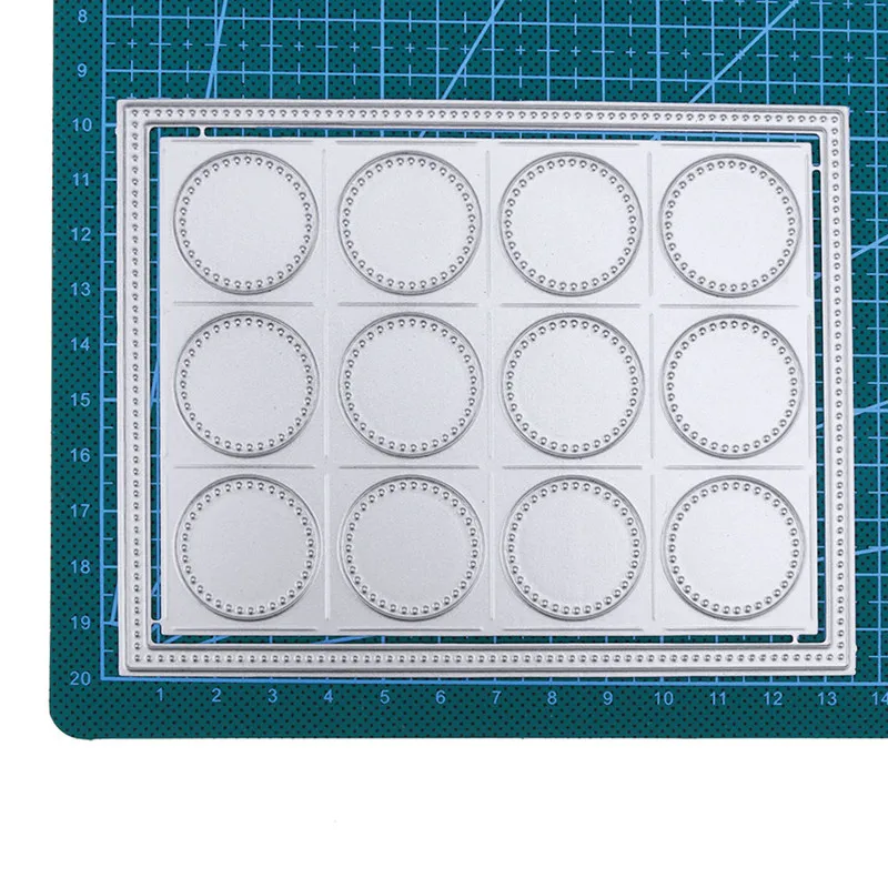 Круг Слои металлический каркас резки умирает Трафареты для DIY Скрапбукинг декоративное тиснение костюм Бумага карты высечки шаблон
