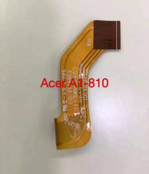 Для Acer A1-810 оригинальный гибкий кабель Плоский ЖК-разъем высокое качество