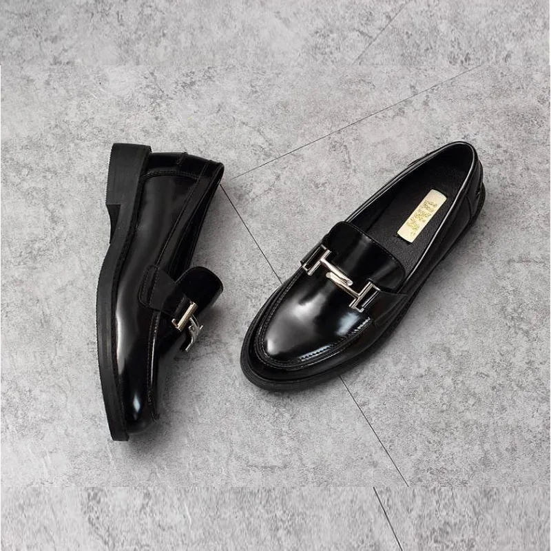 

SENTCHARM New Arrival Metal Black Golden Shoes Decoration For Men's Loafers Dress Shoes Replacement Accessories