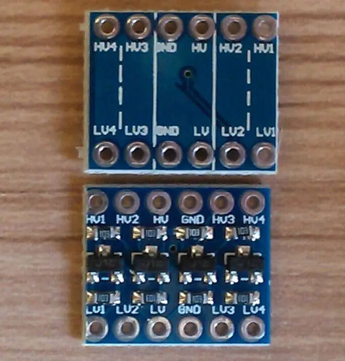 10pcs/lot Logic Level Shifter Bi-Directional Four-way two-way logic level transformation module | Электронные компоненты и