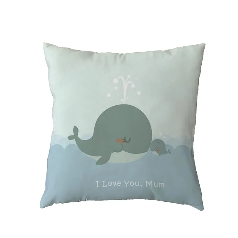 Океан серии персонализированные Творческий Белый Пледы Наволочки КИТ шар в