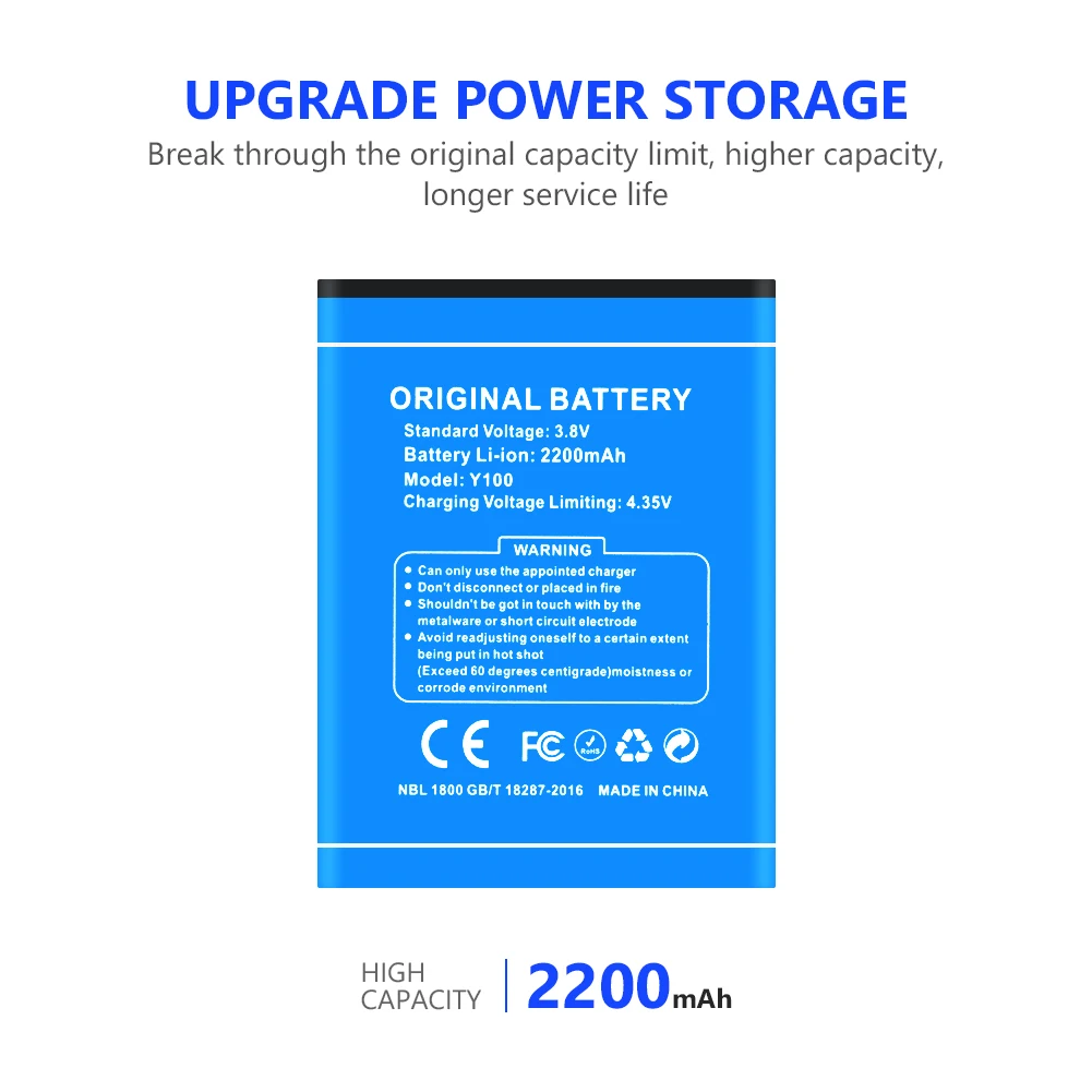3 8 V 2200mAh литиевая батарея перезаряжаемая мобильный телефон замена сотового Для