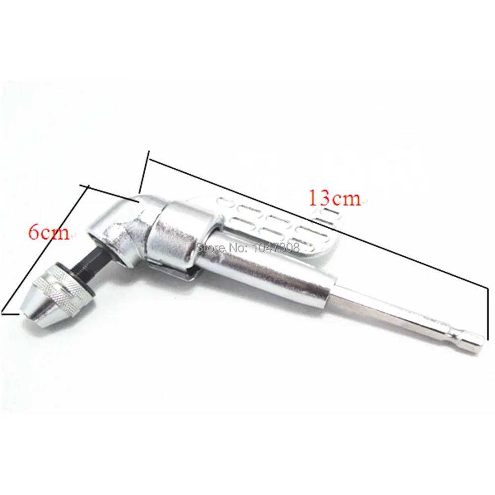 Угол сверла водитель Hex бит Драйв отвертка + Быстрозажимной патрон адаптер 1/4