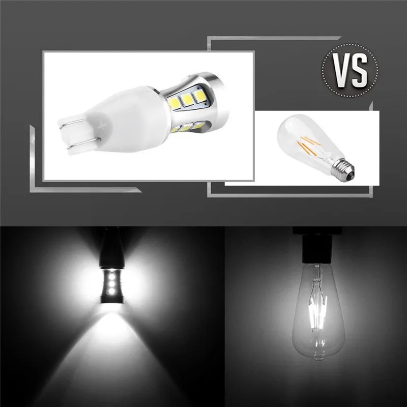 2 шт. Автомобильные светодиодные лампы T15 W16W для задних светильник р Audi A4 B8 B6 A3 8P RS5