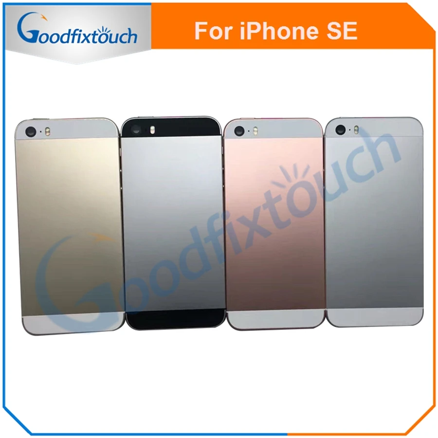 Корпус для iPhone SE задняя средняя рама корпус с полным корпусом крышка