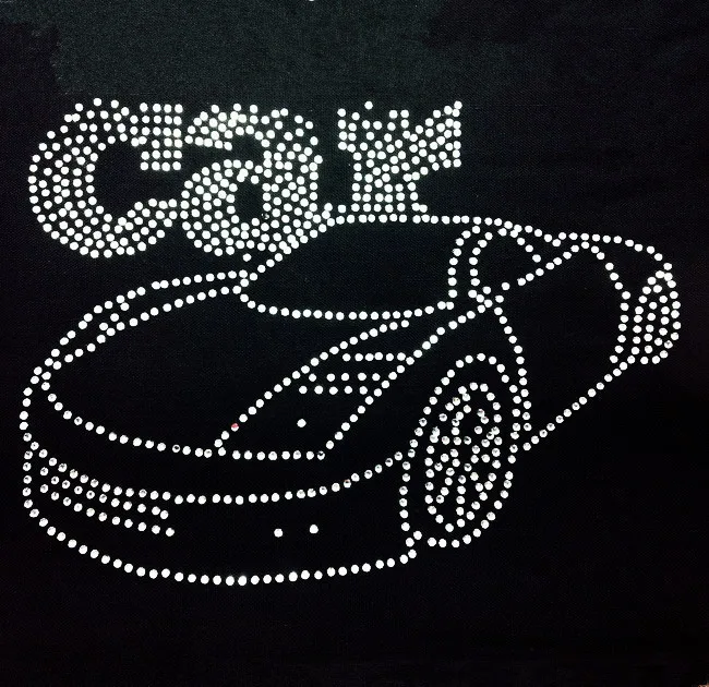 2 шт./лот автомобильные стразы дизайн горячей фиксации термоклейкие Переводные