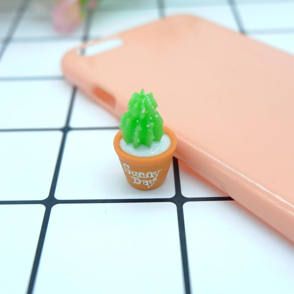 Kawaiiminiature дерево Flatback кабошоны из смолы для рукоделия diy аксессуары волос