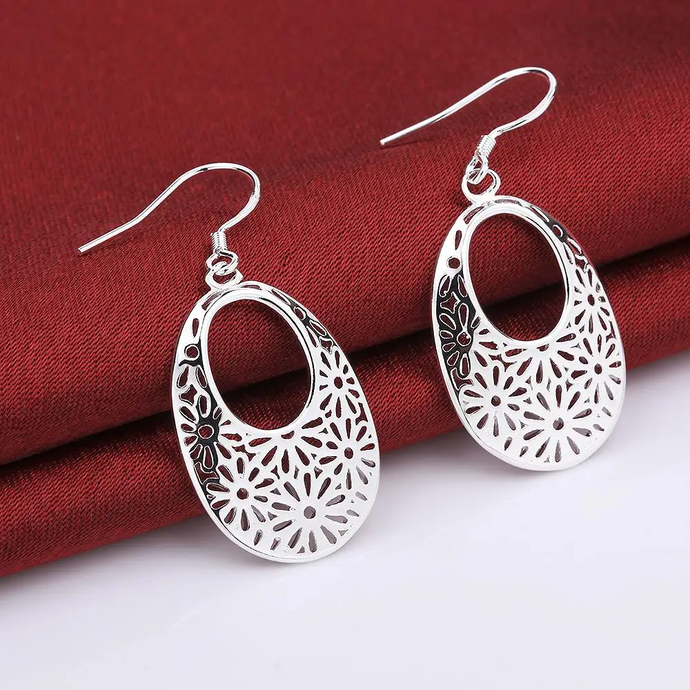 Chillax Для женщин белый серебро Цвет Мода тема водослива серьги jewelry оптовая