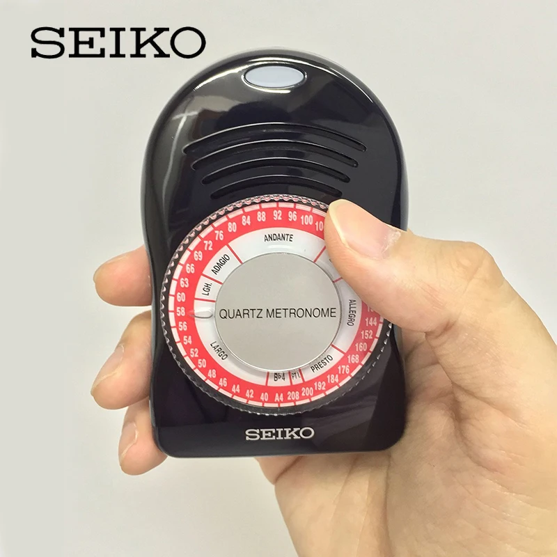 Seiko SQ50 V кварцевый метроном гитары/пианино/Метроном для скрипки [Инструмент