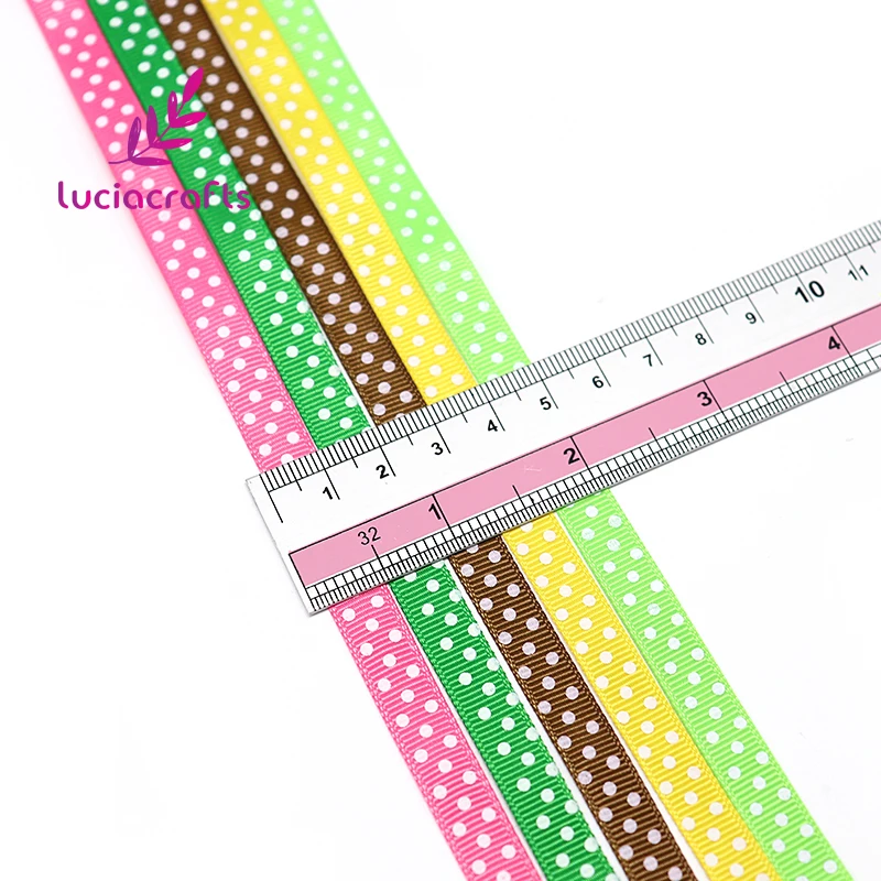 Корсажные ленты Lucia crafts с принтом 5 ярдов/партия 10 мм аксессуары для шитья ручной