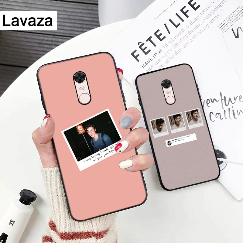 Силиконовый чехол Lavaza Shawn Mendes для Xiaomi Redmi 4A 4X 5 5A 6 6A 7 7A 8 8A K20 Pro Plus S2 Go | Мобильные