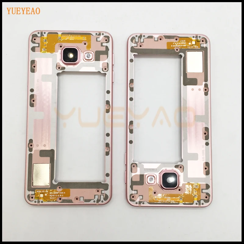 YUEYAO рамка для samsung Galaxy A3 A310 A310F средняя рамка Панель рамка Крышка чехол Корпус