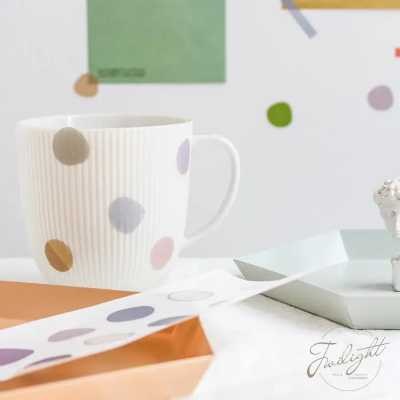 Круглые декоративные наклейки сделай сам для заметок планировщика страница дня