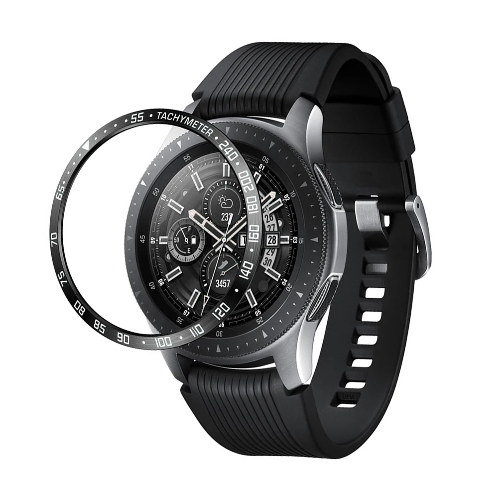 Аксессуары для часов Samsung Gear S3/Galaxy ободок с клейким покрытием 46 мм/42 мм устойчивый