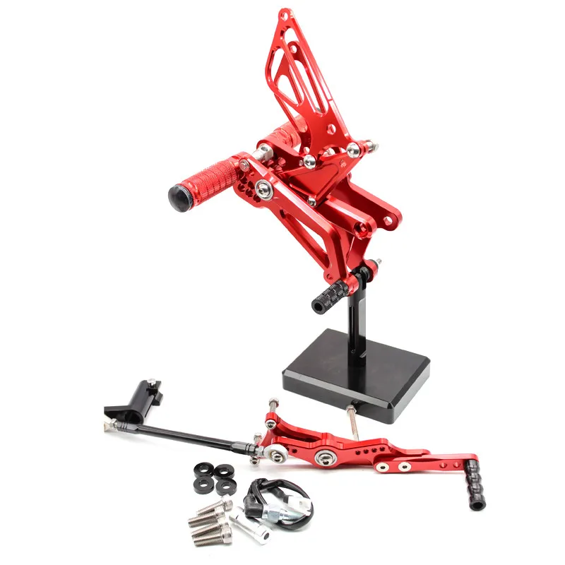 CNC мотоциклетные подножки Rest педали Rearset подножка сзади набор для TRIUMPH DAYTONA 675R 2006- DAYTONA 675 2011-2013