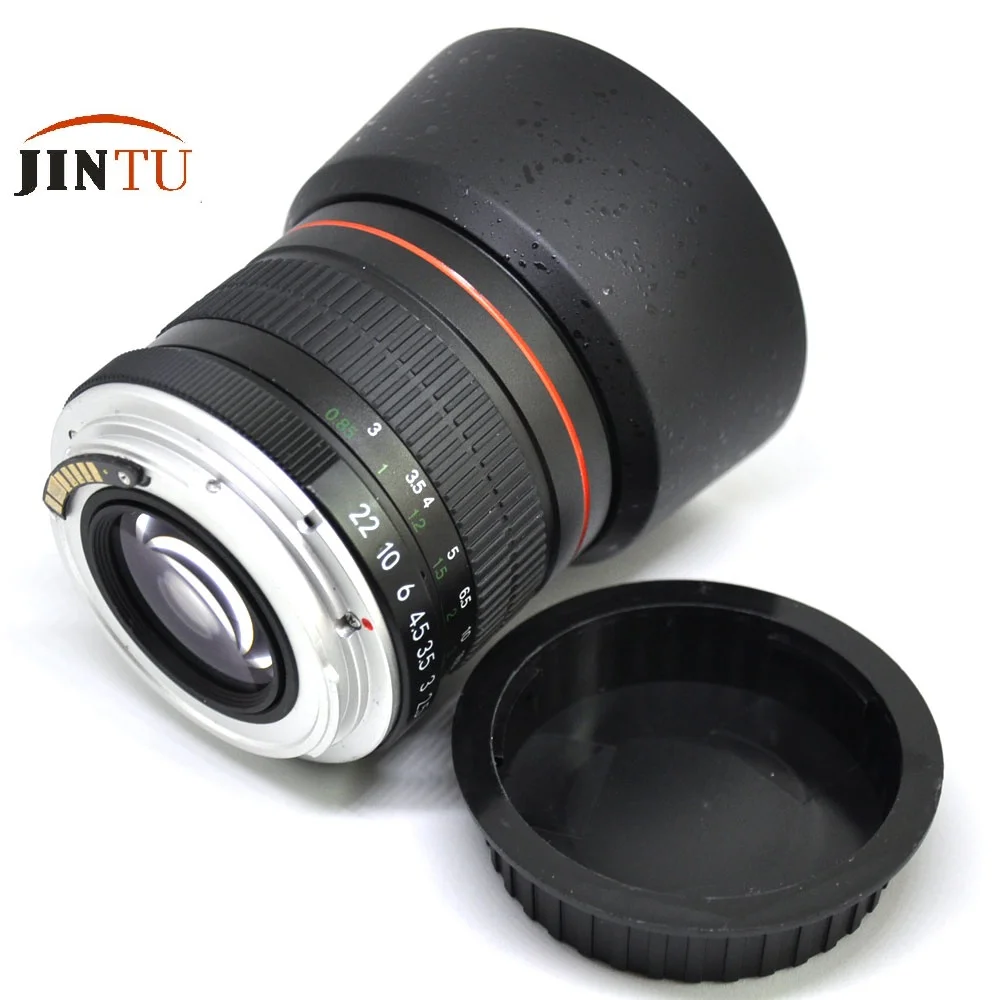 JINTU AF Подтверждение чип 85 мм II f/1 8 портрет Камера объектив для цифровой