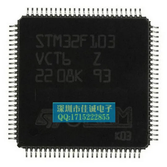 STM32F103VCT6 ST подлинной импортированы новый LQFP100 микроконтроллер чип
