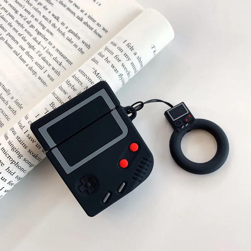 Роскошный милый чехол из 3D gameboy Защитная крышка силикона Bluetooth Беспроводной