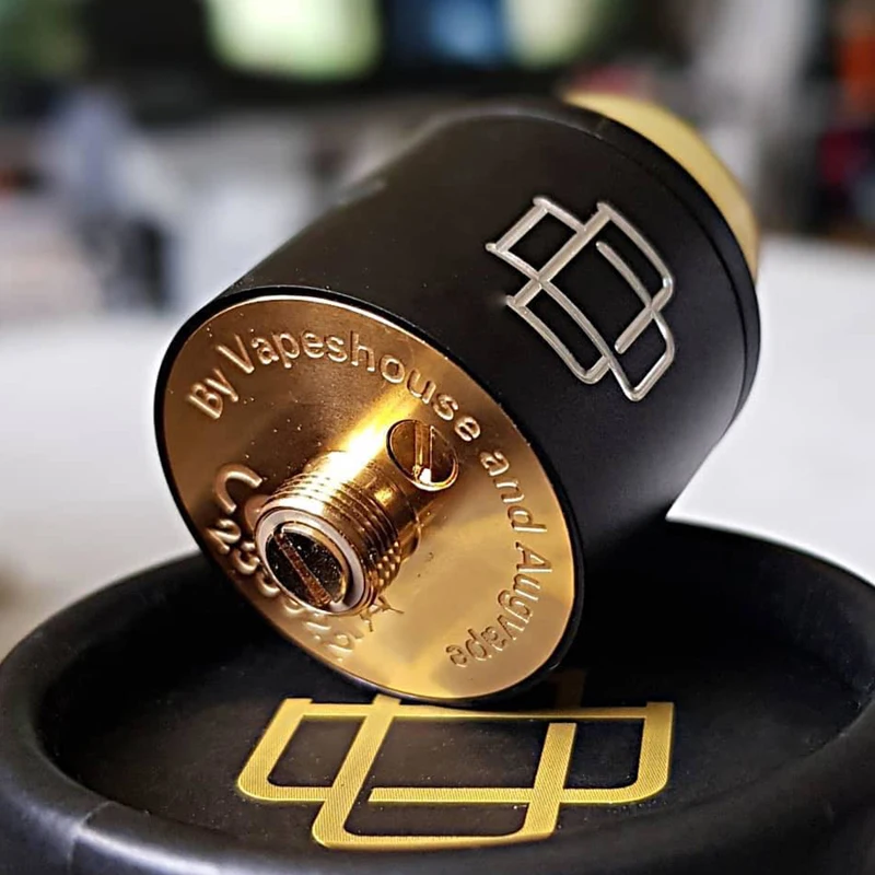 Распылитель Augvape Druga RDA 24 мм зажим система Snag 810 капельный наконечник с золотым