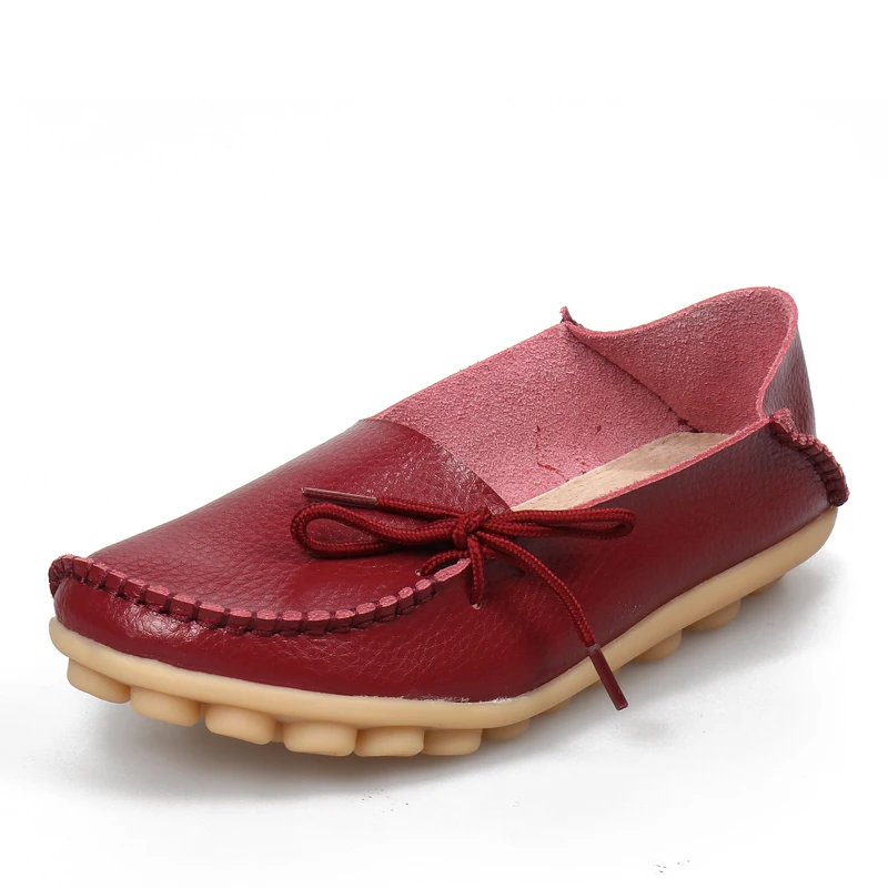 Женские туфли из натуральной кожи на плоской подошве Размеры 35 44|womens shoes flats|shoes
