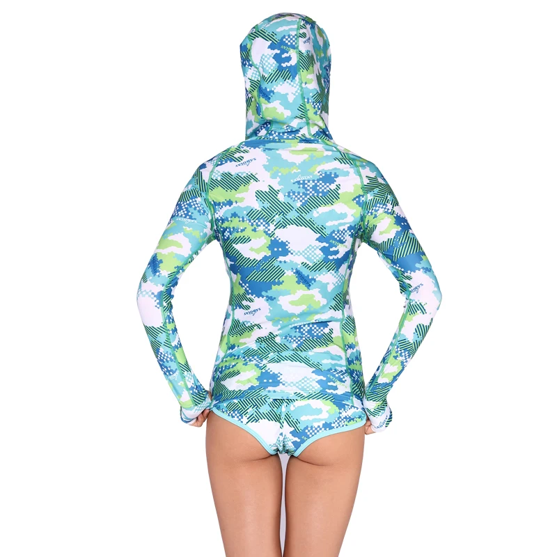 SABOLAY Surfing clothes Water Sports Anti-UV quick-drying swimsuit Men Women beach Swimwear Rash Guards Diving QL6703 | Спорт и