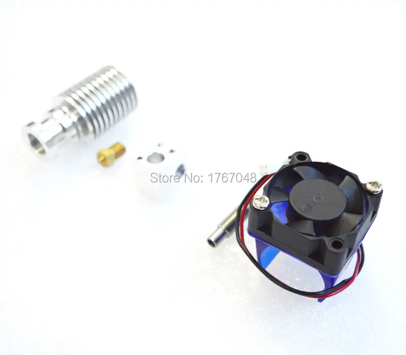 E3D-V6/3d принтер Bowden экструдер j-головки Hotend с охлаждающим вентилятором для нити 1 75