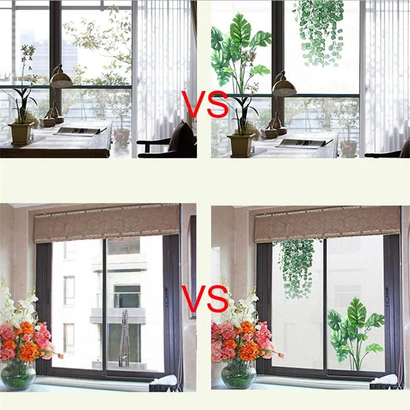 203*63cm 203*130cm Decorative Window Film Frosted Self Adhesive Stained Privacy Static For Glass Stickers Kitchen | Дом и сад
